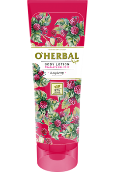 Лосьйон для тіла O'Herbal Vegan Ніжність амаранту Малина 200 мл