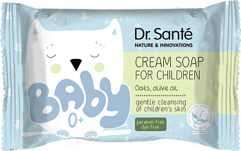 Крем-мило Dr.Sante Baby дитяче Овес і оливкове масло 90 г
