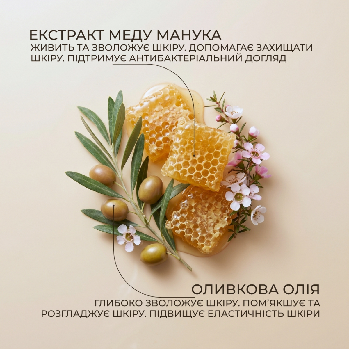 Масло для тіла Green Pharmacy Мед манука та оливкова олія 200 мл