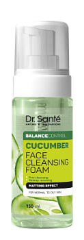 Пінка для вмивання Dr.Sante Cucumber Balance Control 150 мл Пінка для вмивання Dr.Sante Cucumber Balance Control 150 мл