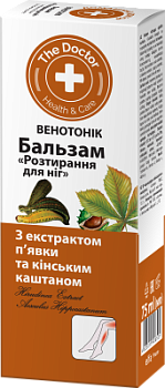 Бальзам-розтирання для ніг The Doctor Health&Care 75 мл Бальзам-розтирання для ніг The Doctor Health&Care 75 мл