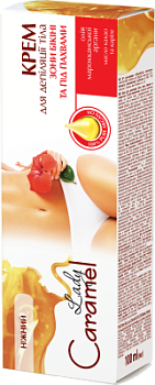 Крем для депіляції зони бікіні і пахв Lady Caramel 100 мл Крем для депіляції зони бікіні і пахв Lady Caramel 100 мл