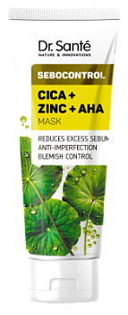 Маска для обличчя Dr. Sante Sebocontrol Цика + Цинк + АНА 75 мл