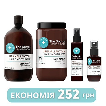 Набір для гладкості волосся The Doctor Health&Care