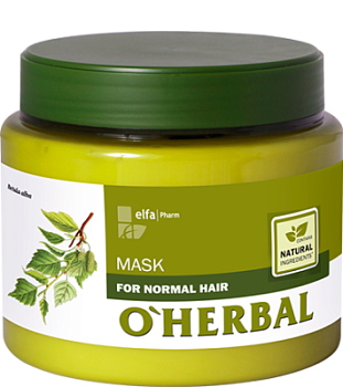 Маска O'Herbal для нормального волосся 500 мл EN