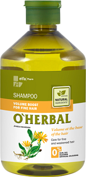 Шампунь O'Herbal для об'єму тонкого волосся 500 мл