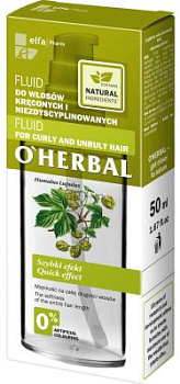 Флюїд для кучерявого і неслухняного волосся O’Herbal 50 мл