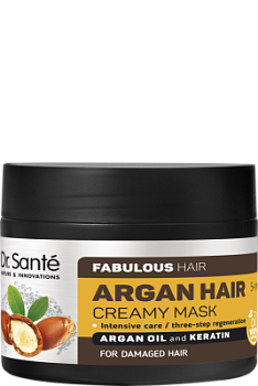 Крем-маска Dr.Sante Argan Hair Розкішне волосся 300 мл