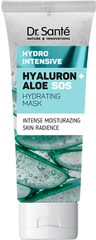 Зволожуюча SOS-маска Dr.Sante Hydro Intensive Гіалурон + Алое 75 мл