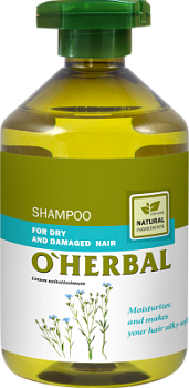 Шампунь O'Herbal для сухого волосся 500 мл ENG