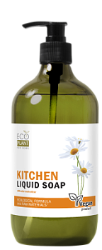 Екологічне рідке мило Ecoplant для кухні з нейтралізатором запахів