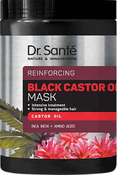 Маска для волосся Dr.Sante Black Castor Oil 1000 мл