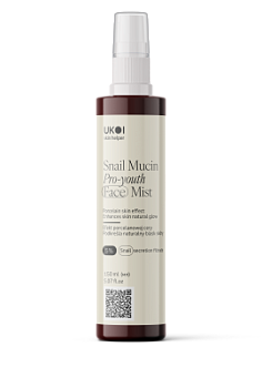 Міст для обличчя UKOI Snail Mucin Pro-youth з муцином равлика омолоджуючий 150 мл