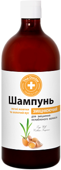 Шампунь The Doctor Health&Care Яєчні жовтки і золотий вус для зміцнення волосся 1000 мл