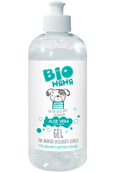 Гель для миття дитячого посуду BIO Няня Алое Вера 500 мл