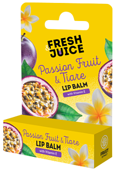 Бальзам для губ Fresh Juice Passion Fruit & Tiare 3,6 г Бальзам для губ Fresh Juice Passion Fruit & Tiare 3,6 г