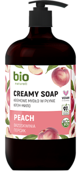 Крем-мило BIO Naturell Персик з помпою 946 мл