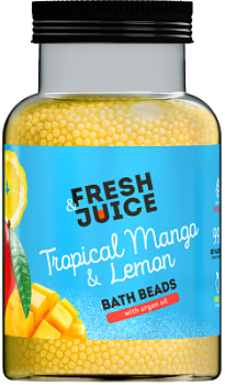 Намистинки для ванн Fresh JuiceTropical Mango & Lemon 450 г