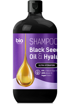 Шампунь Bio Naturell Black Seed Oil & Hyaluronic Acid Ультразволоження 946 мл