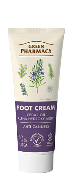 Крем для ніг Green Pharmacy Проти мозолів і натоптишів 75 мл