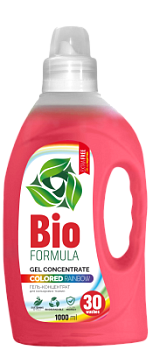 Гель-концентрат BIO Formula для прання кольорових тканин Colored Rainbow 1 л