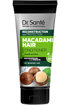 Бальзам Dr.Sante Macadamia Hair Відновлення та захист 200 мл Бальзам Dr.Sante Macadamia Hair Відновлення та захист 200 мл
