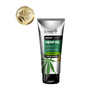 Крем для рук Dr.Sante Natural Therapy Hemp oil 75 мл