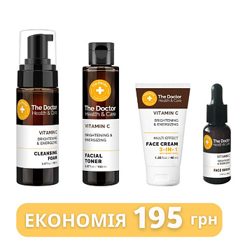 Набір для обличчя The Doctor Health & Care Vitamin C