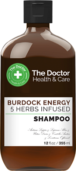 Шампунь The Doctor Health&Care Burdock Energy 355 мл