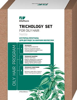 Трихологічний набір Програма для жирного волосся Elfa Pharm Oily Hair 
