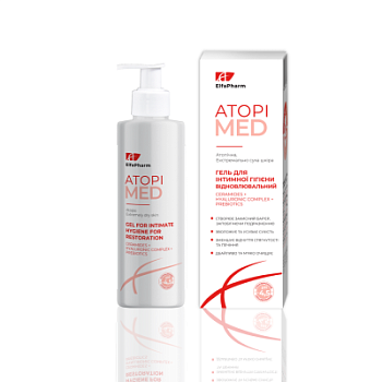 Гель для інтимної гігієни відновлюючий Elfa Pharm Atopi Med 200 мл