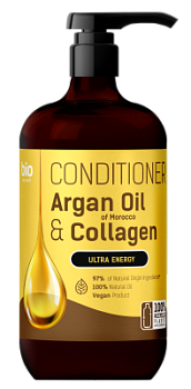 Кондиціонер для волосся  Bio Naturell Argan Oil of Morocco & Collagen Ультраенергія 946 мл