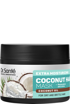 Маска Dr.Sante Coconut Hair Екстразволоження 300 мл
