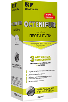 Лосьйон проти лупи Elfa Pharm Octenifur 250 мл
