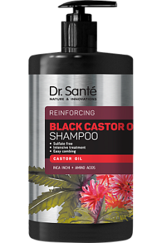 Шампунь для волосся Dr.Sante Black Castor Oil 1000 мл