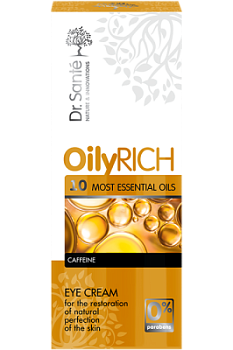 Крем для шкіри навколо очей Dr.Sante Oily Rich 15 мл Крем для шкіри навколо очей Dr.Sante Oily Rich 15 мл