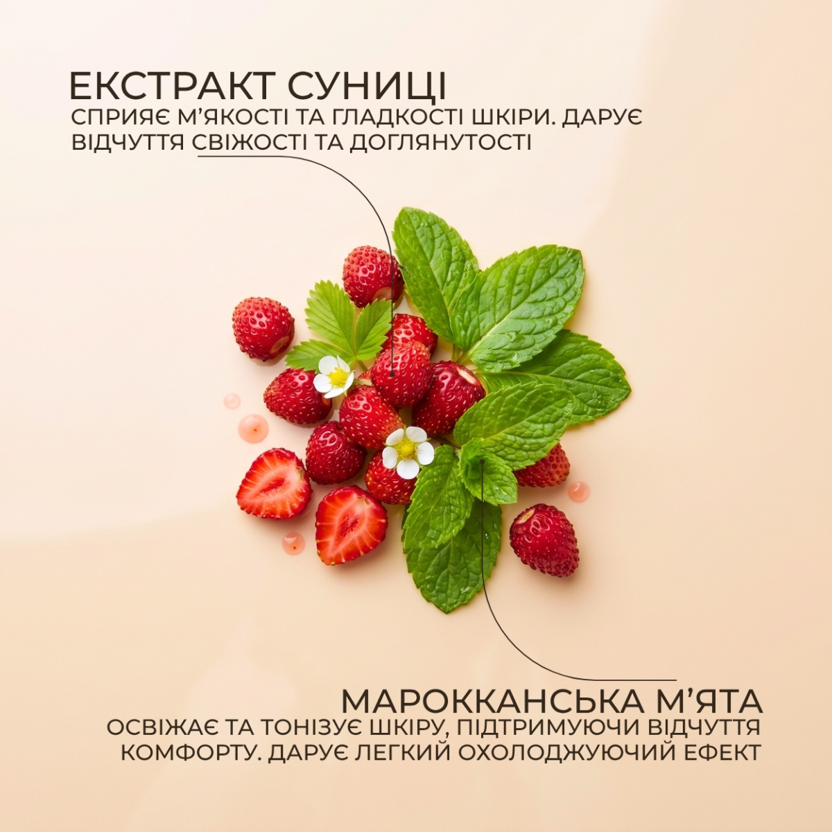 Масло для тіла Green Pharmacy Cуниця та марокканська м҆ята 200 мл