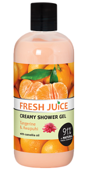 Крем-гель для душу Fresh Juice Мандарин і імбир 500 мл Крем-гель для душу Fresh Juice Мандарин і імбир 500 мл