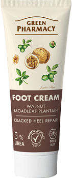 Крем для ніг Green Pharmacy проти тріщин на ступнях 75 мл