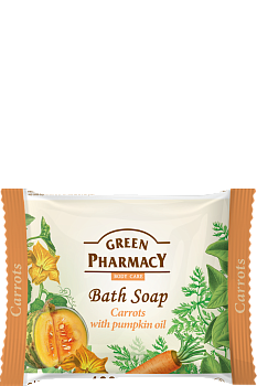 Мило Green Pharmacy Морква з маслом гарбуза 100 г