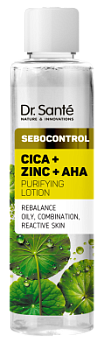 Очищуючий лосьйон Dr. Sante Sebocontrol Цика + Цинк + АНА 200 мл