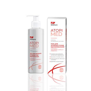 Гель для інтимної гігієни відновлюючий Elfa Pharm Atopi Med 200 мл