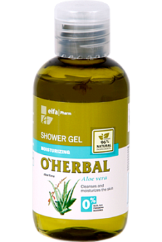 Гель для душа O'Herbal Зволожуючий з екстрактом алое вера 75 мл