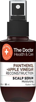 Сироватка для волосся The Doctor Health&Care Panthenol + Apple Vinegar Реконструкція 89 мл Сироватка для волосся The Doctor Health&Care Panthenol + Apple Vinegar Реконструкція 89 мл