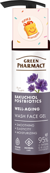 Гель для вмивання  Green Рharmacy Well-aging Бакучіол і постбіотики 200 мл