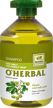 Шампунь O'Herbal для кучерявого і неслухняного волосся 500 мл