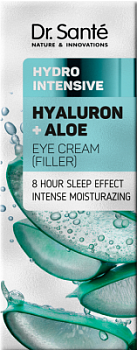  Крем під очі  Dr.Sante Hydro Intensive Гіалурон + Алое 15 мл