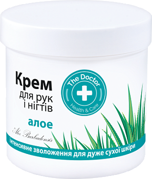 Крем для рук і нігтів The Doctor Health&Care Алое 250 мл Крем для рук і нігтів The Doctor Health&Care Алое 250 мл