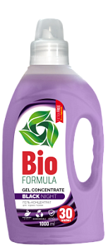 Гель-концентрат BIO Formula для прання чорних тканин Black Night 1 л