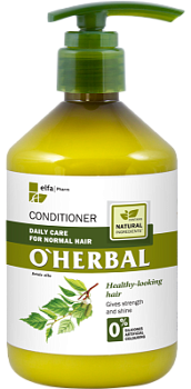 Бальзам-кондиціонер O'Herbal для нормального волосся для щоденного використання 500 мл